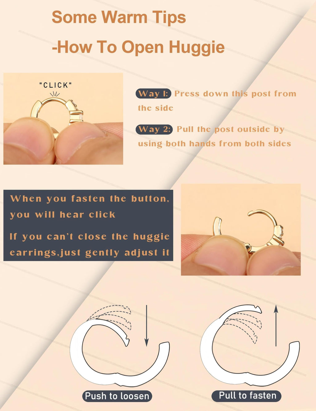 Acefun Small Gold Earring Stack Trendy Silver Earrings for Women Hypoallergenic  Cubic Zirconia Stud Hoop Non Tarnish Huggie Hoop Earrings Set for Multiple Piercing Jewelry Gift